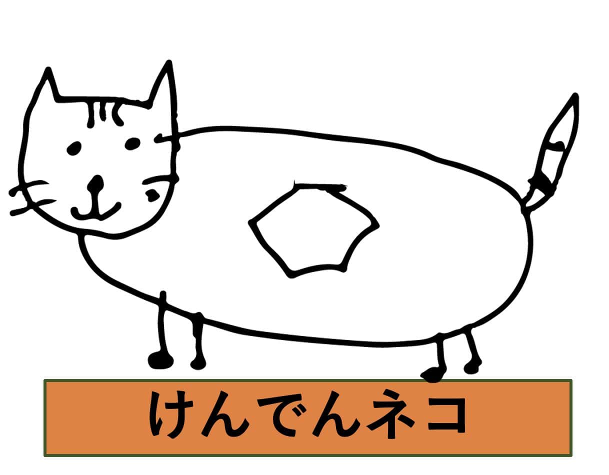 けんでんネコ